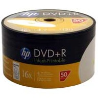 DVD+R HP 4,7 GB x16 Potlačiteľné pre tlač 100 ks