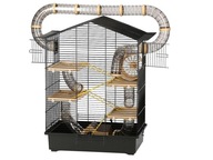 HIT HAMSTER CAGE CH3 PLUS BLACK_FREE