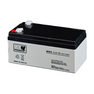 Batéria MWS 3.4-12 AGM 12V 3.4Ah MW Power ABCV