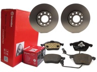 BREMBO PREDNÉ DISKY + DLOŽKY AUDI A4 B5 B6 B7 288