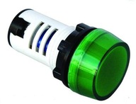 Zelená LED 24VAC / DC