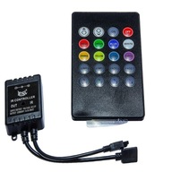 CONTROLLER CONTROLLER 72W RGB hudobná LED páska