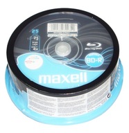 Maxell Blu-ray BD-R 25GB na tlač koláčov 25 ks