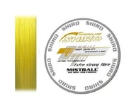 MISTRALL SHIRO BRIDGE 0,21 mm / 200 m FLUO ŽLTÉ