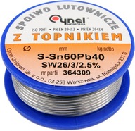 TIN 0,70mm 0,7mm 0,7 100g SN60PB40 s tavivom