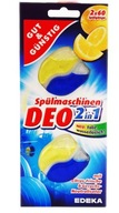2xGUT & GUNSTIG umývačka riadu citrónová vôňa GERMANY