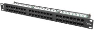 PATCH PANEL 48 PORT 1U CAT.5E UTP BLACK LANBERG