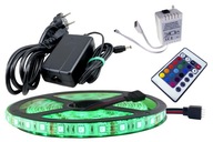 KIT LED pás 300SMD RGB 5050 ovládač IP65 5m