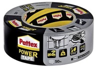 50m Pattex Power Tape strieborná kačacia páska na opravy, veľmi pevná