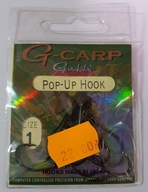 Gamakatsu G-Carp Pop-Up háčiky č. 1 - čierne