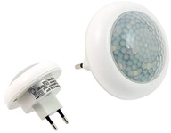 LED nočná lampa PIR pohybový senzor 230V lampa