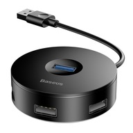 HUB BASEUS 4V1 USB TO USB 3.0 3X USB 2.0 15CM