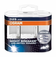 OSRAM Xenarc D2S Night Breaker Unlimited +70% 2ks