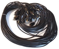 2-žilový kábel (string Cu) 2m dlhý s US zástrčkou
