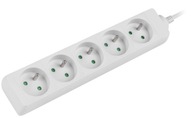 Napájací predlžovací kábel POWER STRIP 5gn 1,5m W