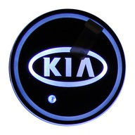 LED LOGO SVETLÁ KIA PROJEKTOR PODLOŽKA BIELA