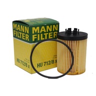 MANN OLEJOVÝ FILTER HU712/8x NÁHRADNÝ OE648 OX173/1D