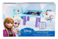 FROZEN Set Mamut TABLE STOOL Pastelky ...DISNEY