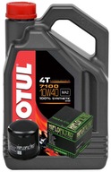 MOTUL 7100 4T Ester 10W40 MA2 4L + Filter