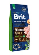 BRIT PREMIUM BY NATURE DOSPELÝ EXTRA LARGE XL 15KG