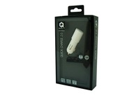 USB nabíjačka do auta QULT Quick 2.0 3.1A biela