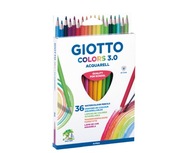 GIOTTO COLORS 3.0 AQUARELL ceruzky 36 KS