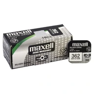 10x strieborná BATTERY MAXELL 362 / 361 / SR 721 SW