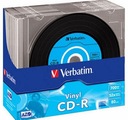 VERBATIM CD-R 700MB 52X AZO VINYL tenký 10ks 80min.