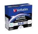 Verbatim 25GB BD-R M-DISC na archiváciu 5 kusov!!!