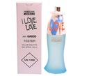 MOSCHINO I LOVE LOVE PARFUME 100ml EDT TESTER