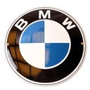 Smaltovaná plaketa BMW 30 cm logo znak