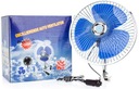 AUTOROTAČNÝ VENTILÁTOR 12V 8''