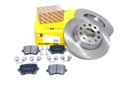 DISK DISK 286mm + ZADNÉ DESTIČKY VW PASSAT B6 2005-2010