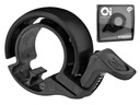 KNOG OI BIKE Zvonček MALÝ ČIERNY 22,2 MM