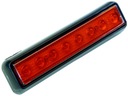 Svietidlo 8 LED 20 cm STOP POSITION Červená 12V 24V