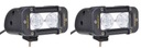 DIAĽKOVÉ LED LAMPY 2x 20W CREE SPOT 4x4 12/24v