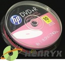 Biela torta HP DVD+R DL 8,5 GB x8 PHOTO na tlač 10