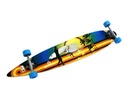 Skateboard LONGBOARD, drevená doska MAPLE, do 100KG