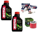 Zapaľovacie sviečky SUZUKI BURGMAN AN_400 OIL MOTUL FILTER 07-