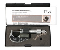 ELEKTRONICKÝ MIKROMETER 0-25mm ES VYHLÁSENIE O ZHODE