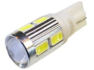 10 LED SMD 5730 cúvacia žiarovka w16w w5w spiatočka