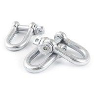 SHACKLE Obyčajný ROVNÝ ZINOK pozink 6mm 50ks.