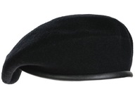 Poľský EMBOSSED BERET WP Wool, ČIERNA, veľkosť 59