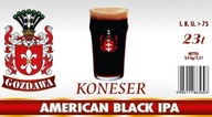 GOZDAWA KONESER AMERICAN BLACK IPA 23L koncentrát