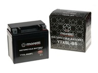 Gélová batéria Moretti YTX5L-BS/MTX5L-BS