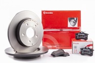 BREMBO Kotúče, zadné platničky - TOYOTA AURIS E15 270mm