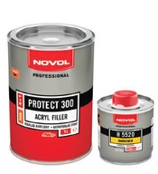 Novol Protect 300 sivý akrylový základ 1L+250ML