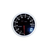 Hodiny DEPO Dual 60mm Tachometer Sport