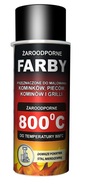 Hansa žiaruvzdorná farba v spreji (400ml) BIELA