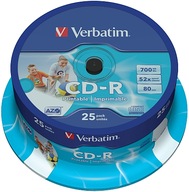 Verbatim CD-R Azo Foto Printable Cake50 noID 43438
